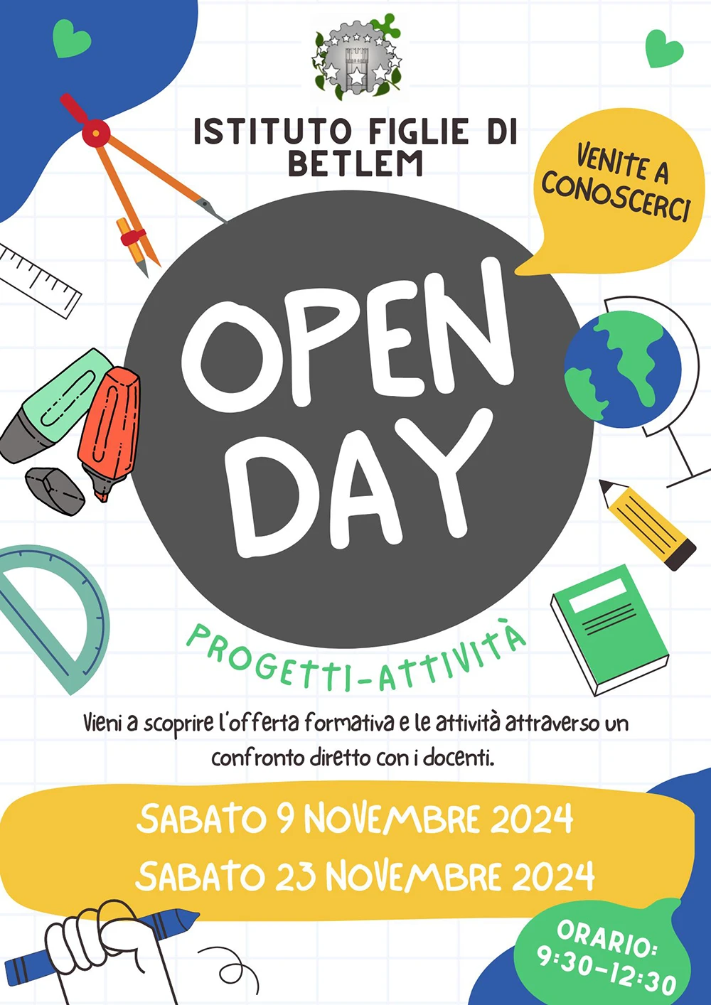 Open day Figlie di Betlem Crenna